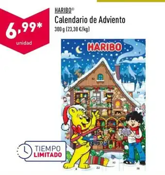ALDI Haribo Calendario de Adviento 300g oferta