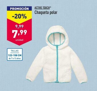 ALDI Active Touch Chaqueta polar oferta