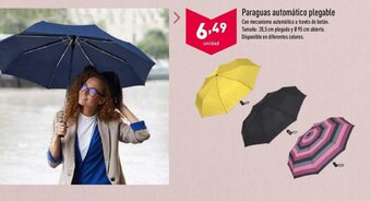 ALDI Paraguas automático plegable oferta