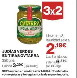 Supercor JUDÍAS VERDES EN TIRAS GVTARRA oferta