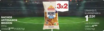 Supercor NACHOS ARTESANOS MISSION oferta