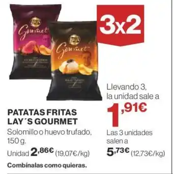 Supercor PATATAS FRITAS LAY'S GOURMET oferta