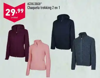 ALDI Active Touch Chaqueta trekking 2 en 1 oferta