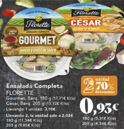 Gadis Ensalada Completa FLORETTE oferta