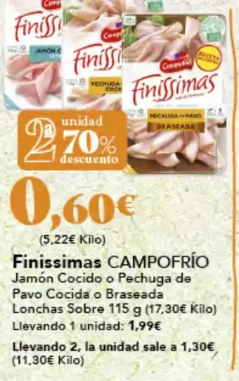 Gadis Finissimas CAMPOFRÍO oferta