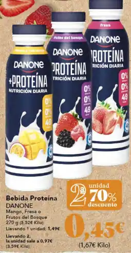 Gadis Bebida Proteína DANONE oferta