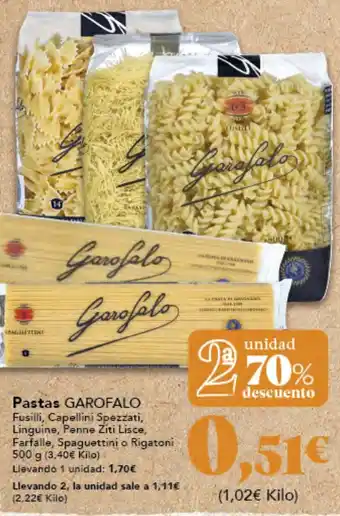 Gadis Pastas GAROFALO oferta