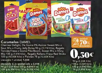 Gadis Caramelos DAMEL oferta