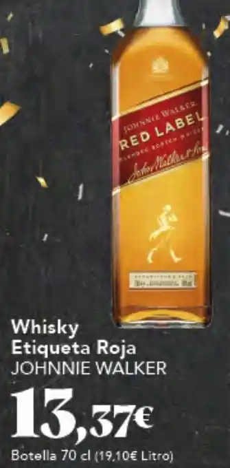 Gadis Whisky Etiqueta Roja JOHNNIE WALKER oferta