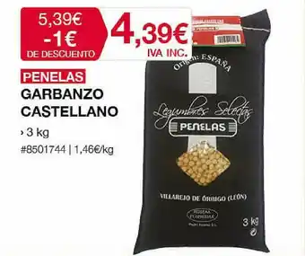 Penelas Garbanzo Castellano 3kg