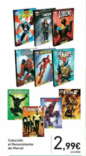 Carrefour Colección El Renacimiento De Marvel oferta