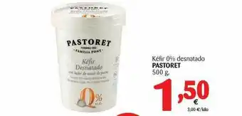Kéfir 0% Desnatado Pastoret 500g