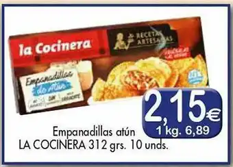 Congelados Copos Empanadillas Atún La Cocinera 312grs oferta
