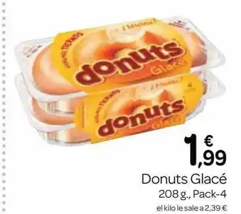 Supermercados El Jamón Donuts Glacé 208g oferta