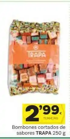 Supermercados Dani Bombones Cortados De Sabores Trapa 250g oferta