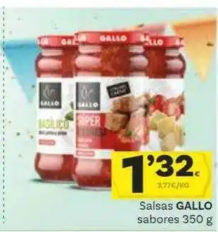 Supermercados Dani Salsa Gallo Sabores 350g oferta
