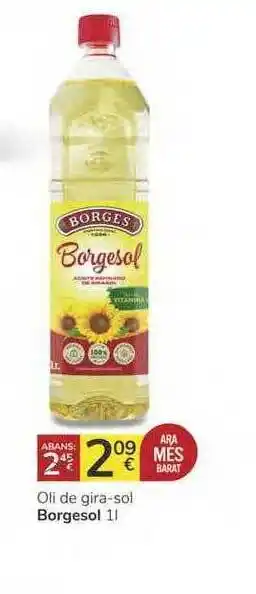 Supermercados Charter Oli De Gira-sol Borgesol oferta