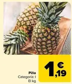 Carrefour Piña oferta