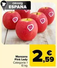 Carrefour Pink lady - manzana oferta