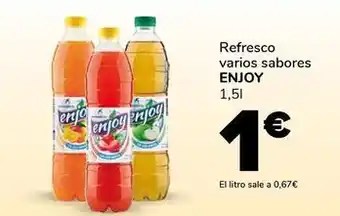 Supeco Enjoy - refresco varios sabores oferta