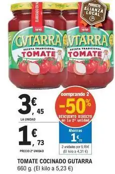 E.Leclerc Gvtarra - tomate cocinado oferta