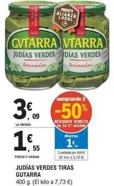 E.Leclerc Gvtarra - judias verdes tiras oferta
