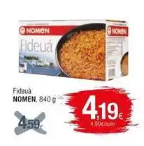 Condis Nomen - fideuà oferta