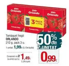 Condis Orlando - tomàquet fregit oferta