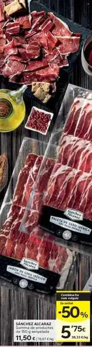 Caprabo SÁNCHEZ ALCARAZ Gamma de productes oferta