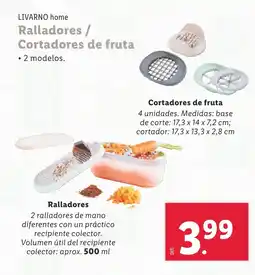 Lidl Ralladores / Cortadores de fruta oferta
