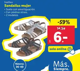 Lidl Sandalias mujer oferta