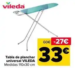 Carrefour Vileda - tabla de planchar universal oferta