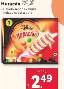 Lidl Gelatelli Huracán oferta
