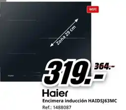 MediaMarkt Encimera inducción HAIDSJ63MC oferta