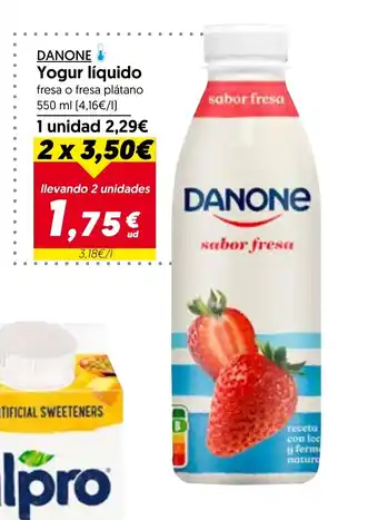 Hiper Usera DANONE Yogur líquido oferta