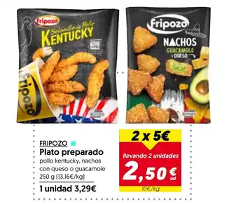 Hiper Usera FRIPOZO Plato preparado oferta