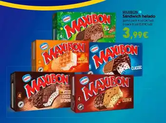 Hiper Usera MAXIBON Sándwich helado oferta