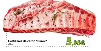Hiper Usera Costillares de cerdo "Duroc" oferta