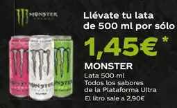 Hiper Usera MONSTER oferta