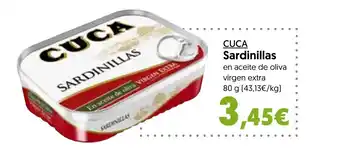 Hiper Usera CUCA Sardinillas oferta