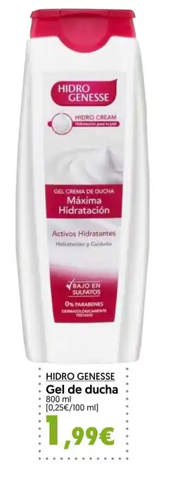 Hiper Usera HIDRO GENESSE Gel de ducha oferta