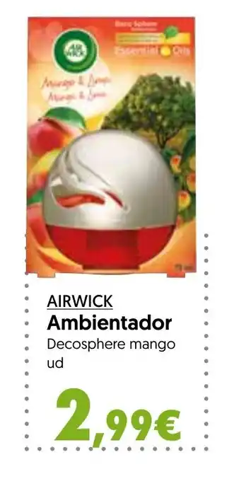 Hiper Usera AIRWICK Ambientador oferta