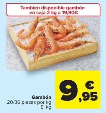 Carrefour Market Gambón oferta