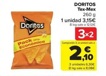 Carrefour Market DORITOS Tex-Mex oferta