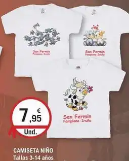 E.Leclerc Camiseta niño oferta