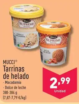 ALDI MUCCI® Tarrinas de helado oferta