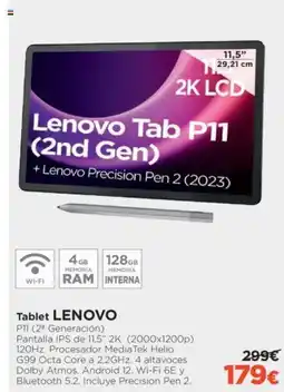 El Corte Inglés Tablet LENOVO oferta