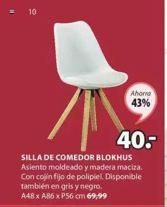 JYSK Silla De Comedor Blokhus oferta