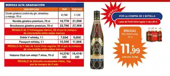 CashDiplo Brugal Ron Extra Viejo oferta