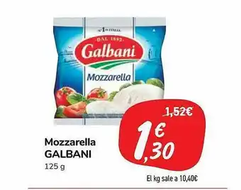 Carrefour Market Mozzarella Galbani 125g oferta